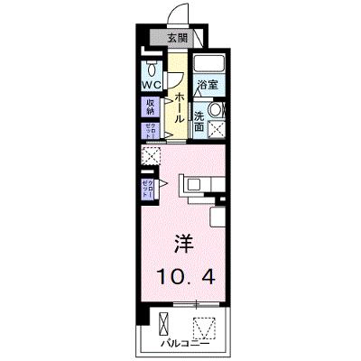 Ｍｏｄｅ　Ｅｉｇｈｔ　Ⅰ 205【管理NO：1-022048201-02040】 ★家具家電は申し込み後に搬入しますの物件画像