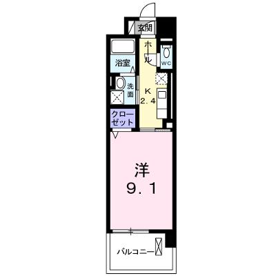 レジデンス西川 707【管理NO：1-019637701-07060】 ★家具家電は申し込み後に搬入します★の物件画像