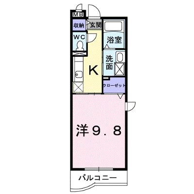 フラン・ヴェルジェ 301【管理NO：1-014807601-03010】 ★家具家電は申し込み後に搬入します★の物件画像