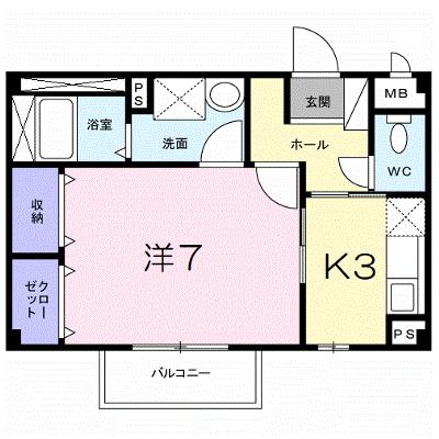 ラ・ポルト 203【管理NO：1-012582901-02030】 ★家具家電は申し込み後に搬入しますの物件画像