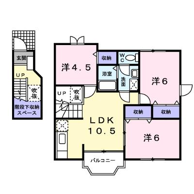メニーリブ 201【管理NO：1-011759501-02010】 ★家具家電は申し込み後に搬入します★の物件画像