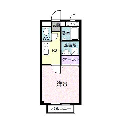 天神ヒルズＢ 202【管理NO：1-011063502-02020】 ★家具家電は申し込み後に搬入します★の物件画像