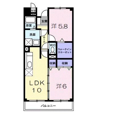 パルテール桑の木 201【管理NO：1-007185101-02010】 ★家具家電は申し込み後に搬入します★の物件画像