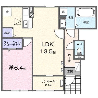 テラス６２３ 102【管理NO：1-028615101-01020】 ★家具家電は申し込み後に搬入します 2026年10月上旬入居可能の物件画像