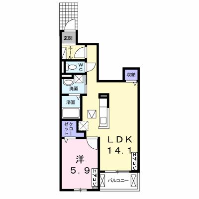 グラン・シャリオ 102【管理NO：1-023732101-01020】 ★家具家電は申し込み後に搬入します★の物件画像