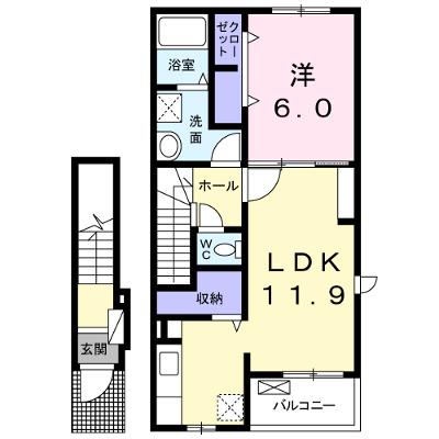 アムール　Ｅ棟 203【管理NO：1-023095102-02030】 ★家具家電は申し込み後に搬入しますの物件画像
