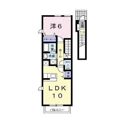 ベル・ソラージュⅠ 202【管理NO：1-017860501-02020】 ★家具家電は申し込み後に搬入します 2026年08月上旬入居可能の物件画像