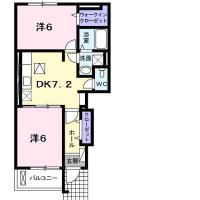 サンファミール西辛川 102【管理NO：1-015449001-01020】 ★家具家電は申し込み後に搬入しますの物件画像