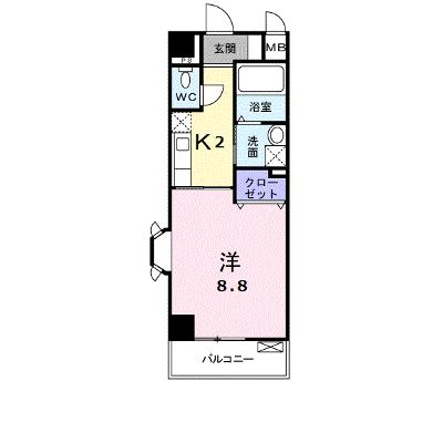 ネオ・ブリーズ 307【管理NO：1-014635901-03060】 ★家具家電は申し込み後に搬入します★の物件画像