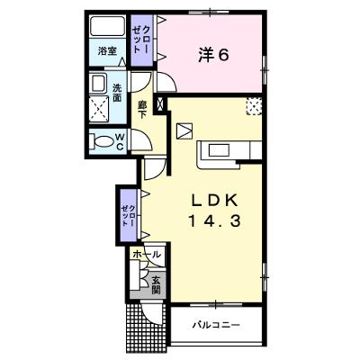 ルージュ 105【管理NO：1-013977401-01040】 ★家具家電は申し込み後に搬入します★の物件画像