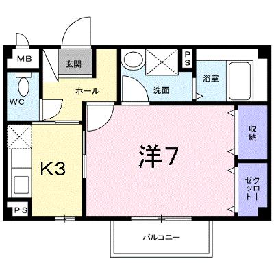 ラ・ポルト 205【管理NO：1-012582901-02040】 ★家具家電は申し込み後に搬入しますの物件画像