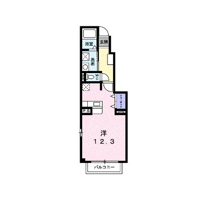 ｏＡｚｏ　Ａ棟 103【管理NO：1-012421101-01030】 ★家具家電は申し込み後に搬入します★の物件画像