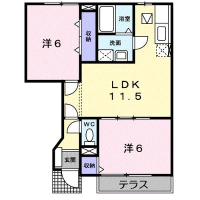 プラスペラティＣ 102【管理NO：1-010194303-01020】 ★家具家電は申し込み後に搬入しますの物件画像