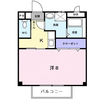ミレニアムハイツ 105【管理NO：1-010077201-01040】 ★家具家電は申し込み後に搬入します★の物件画像