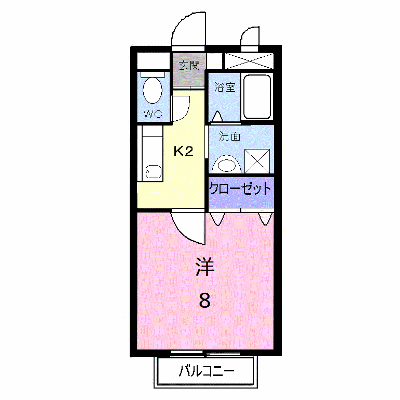 ディメイン小池 102【管理NO：1-010054901-01020】 ★家具家電は申し込み後に搬入します★の物件画像