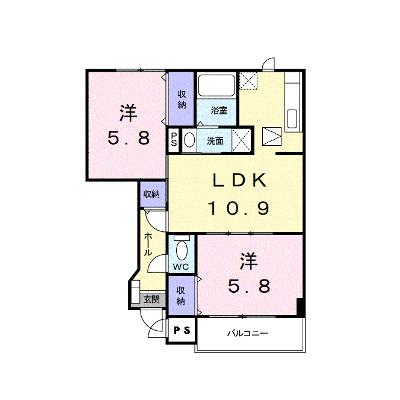 ウィスティリアＢ 101【管理NO：1-010049002-01010】 ★家具家電は申し込み後に搬入します★の物件画像