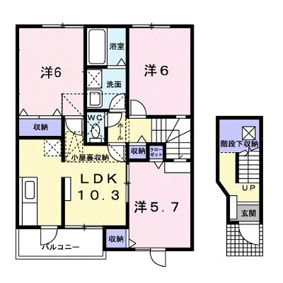 ウィスティリアＡ 202【管理NO：1-010049001-02020】 ★家具家電は申し込み後に搬入します★の物件画像