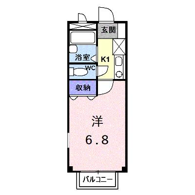 ルミエール 203【管理NO：1-007597901-02030】 ★家具家電は申し込み後に搬入します★の物件画像