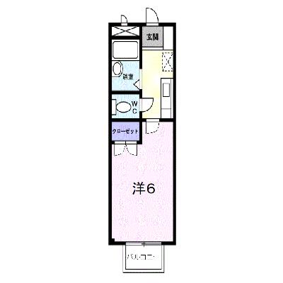 セイバー浜野 105【管理NO：1-007359501-01040】 ★家具家電は申し込み後に搬入しますの物件画像