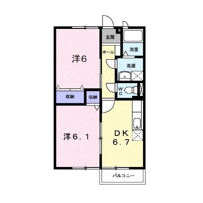 ニューエルディム三光Ｂ 203【管理NO：1-005451802-02030】 ★家具家電は申し込み後に搬入しますの物件画像