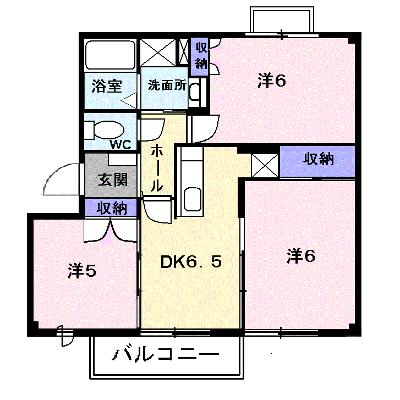 パストラルⅡ 201【管理NO：1-004881902-02010】 ★家具家電は申し込み後に搬入しますの物件画像