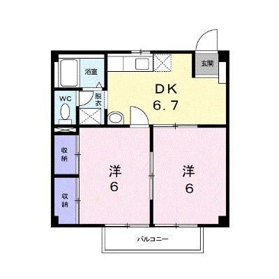 くらしきグリーンハイツ 203【管理NO：1-003977201-02030】 ★家具家電は申し込み後に搬入します★の物件画像
