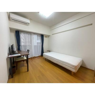 ★即入居可能★　G-style.BBwf東京　半蔵門線　水天宮前駅前1B【嬉しいインターネット料金込み♪食器類や調理器具等の生活備品も日額料金に含んでいます♪】の物件画像