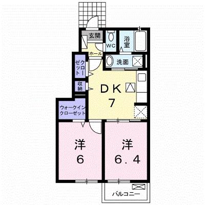アフィニティⅠ 102【管理NO：1-020043101-01020】 ★家具家電は申し込み後に搬入しますの物件画像