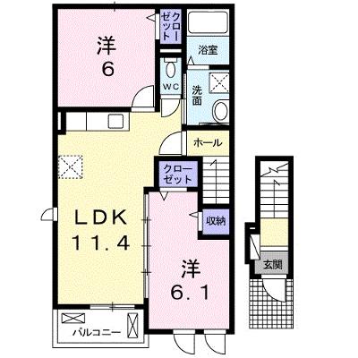 オリーブ 201【管理NO：1-019264901-02010】 ★家具家電は申し込み後に搬入します 2026年07月下旬入居可能の物件画像
