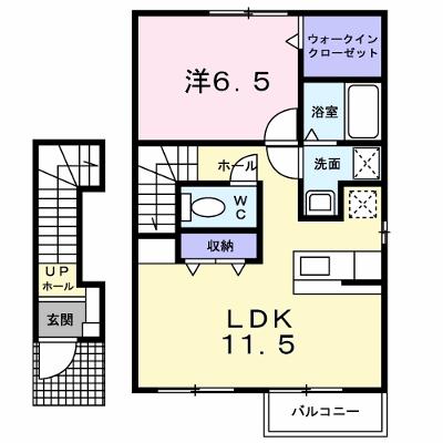 グリーンヒルほたるＡ 201【管理NO：1-012076101-02010】 ★家具家電は申し込み後に搬入します★の物件画像