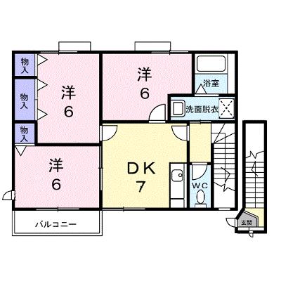 スマイルＫ 201【管理NO：1-011991701-02010】 ★家具家電は申し込み後に搬入します 2026年08月中旬入居可能の物件画像
