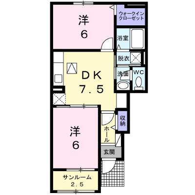 エルヴィータ・ウーノ 102【管理NO：1-022878401-01020】 ★家具家電は申し込み後に搬入しますの物件画像