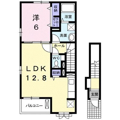 ｒｉｖｅｒ　ｓｉｄｅはるか　Ｃ 201【管理NO：1-021848101-02010】 ★家具家電は申し込み後に搬入しますの物件画像
