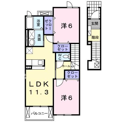 メゾン・ジェルメＢ 203【管理NO：1-014418802-02030】 ★家具家電は申し込み後に搬入します 2026年08月中旬入居可能の物件画像