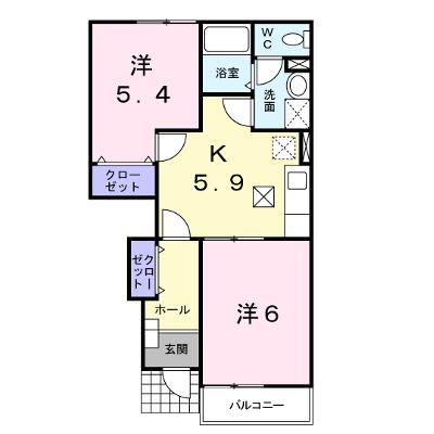ラフィーネＡＹＡ　Ⅱ 102【管理NO：1-011384801-01020】 ★家具家電は申し込み後に搬入しますの物件画像