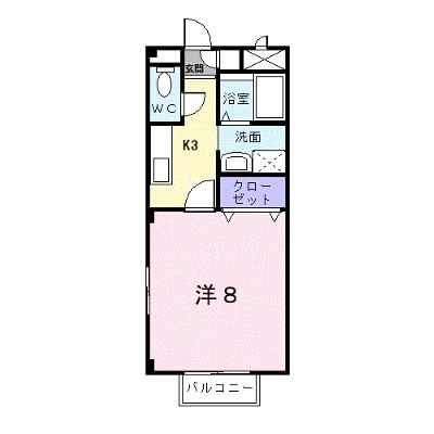 ウエスト・リバ－ 105【管理NO：1-009786701-01040】 ★家具家電は申し込み後に搬入しますの物件画像