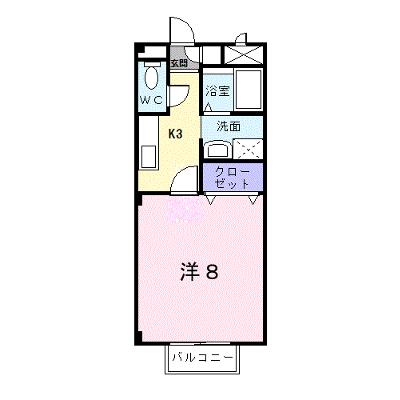 ウエスト・リバ－ 102【管理NO：1-009786701-01020】 ★家具家電は申し込み後に搬入しますの物件画像