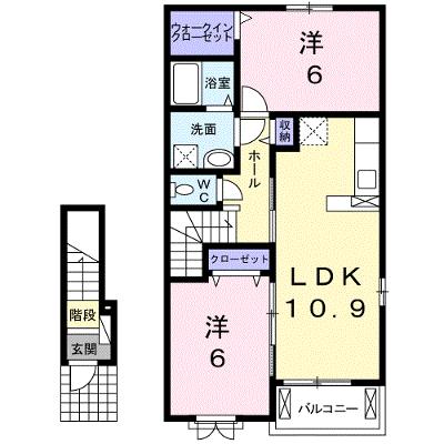 バウム　ヴィラージュ 205【管理NO：1-023478601-02040】 ★家具家電は申し込み後に搬入しますの物件画像