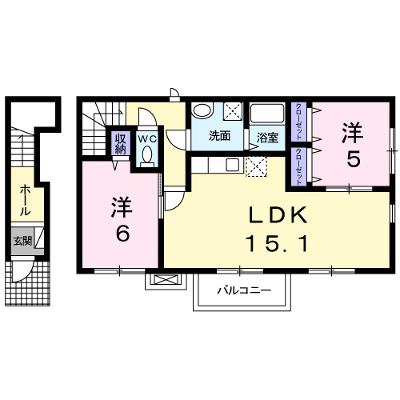 フォレストサイド横山　Ⅱ 202【管理NO：1-023052601-02020】 ★家具家電は申し込み後に搬入しますの物件画像