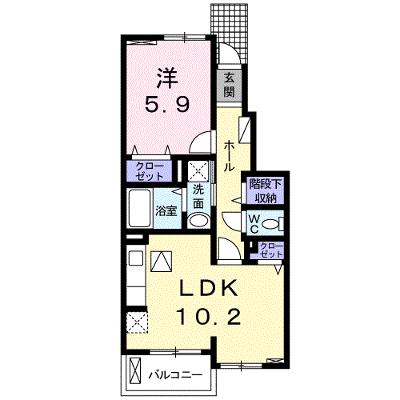 ベアトリーチェ 103【管理NO：1-020437801-01030】 ★家具家電は申し込み後に搬入しますの物件画像