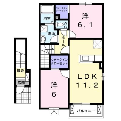 リュニベール・メゾンⅡ 205【管理NO：1-020095001-02040】 ★家具家電は申し込み後に搬入しますの物件画像