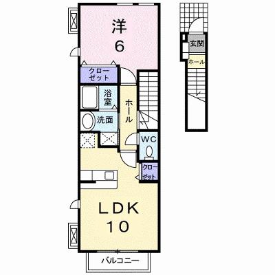 アプローズ瀬戸 205【管理NO：1-015852201-02040】 ★家具家電は申し込み後に搬入します★の物件画像