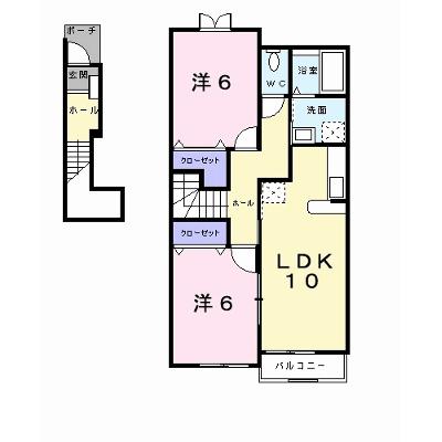ベルメゾン　Ａ棟 202【管理NO：1-013631401-02020】 ★家具家電は申し込み後に搬入します★の物件画像