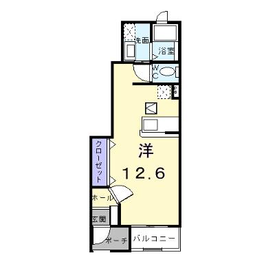 プラム 102【管理NO：1-013191101-01020】 ★家具家電は申し込み後に搬入しますの物件画像
