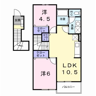 グラン　ノーバＤ棟 201【管理NO：1-011900402-02010】 ★家具家電は申し込み後に搬入しますの物件画像