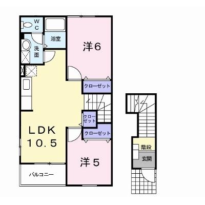 ボーテ 201【管理NO：1-011337502-02010】 ★家具家電は申し込み後に搬入しますの物件画像