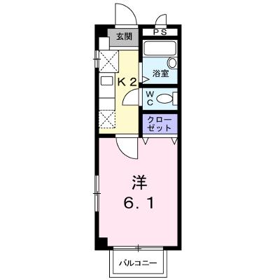 エクセレントＡ 102【管理NO：1-009475301-01020】 ★家具家電は申し込み後に搬入しますの物件画像
