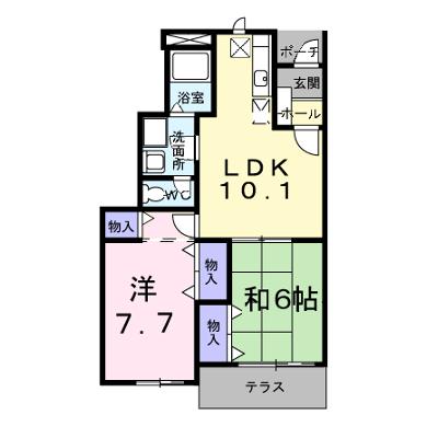 パピリオ初瀬 103【管理NO：1-006966301-01030】 ★家具家電は申し込み後に搬入します★の物件画像