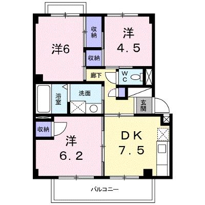パルテールⅡ 303【管理NO：1-005026902-03030】 ★家具家電は申し込み後に搬入しますの物件画像