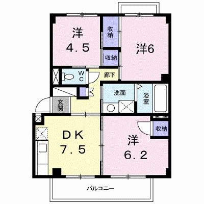 パルテールⅡ 301【管理NO：1-005026902-03010】 ★家具家電は申し込み後に搬入しますの物件画像
